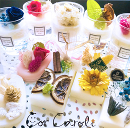 アロマワックスデザインコースレッスンイメージ